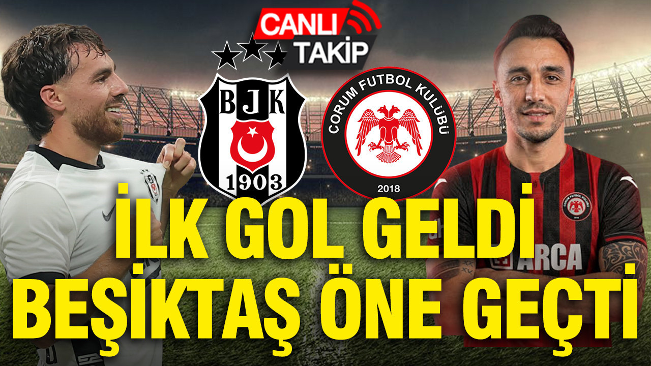 Beşiktaş - Çorum FK (Canlı Anlatım)