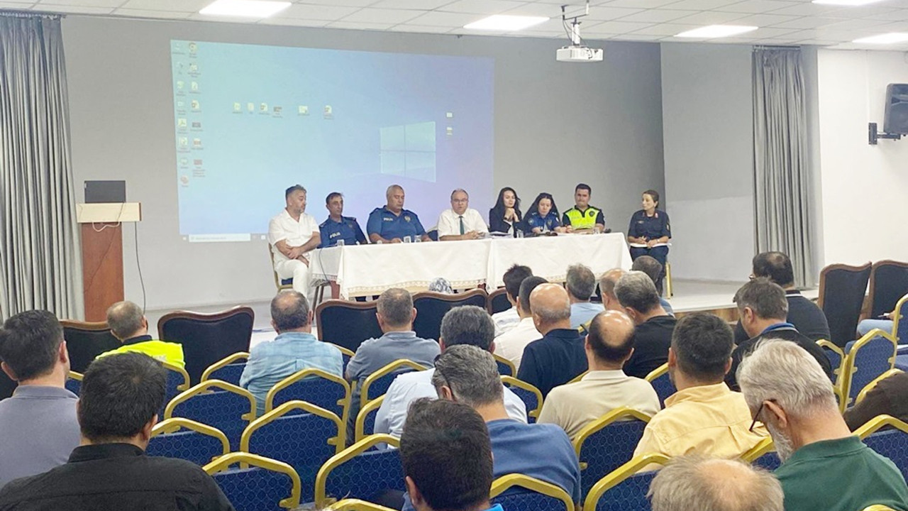 Bilecik’te yeni eğitim-öğretim yılı öncesi okul güvenliği toplantısı