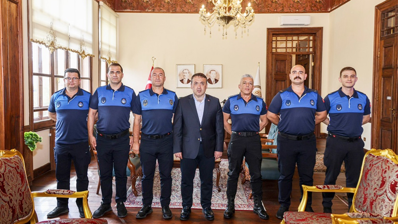 Bilecik’te zabıtalardan Vali Sözer’e ziyaret