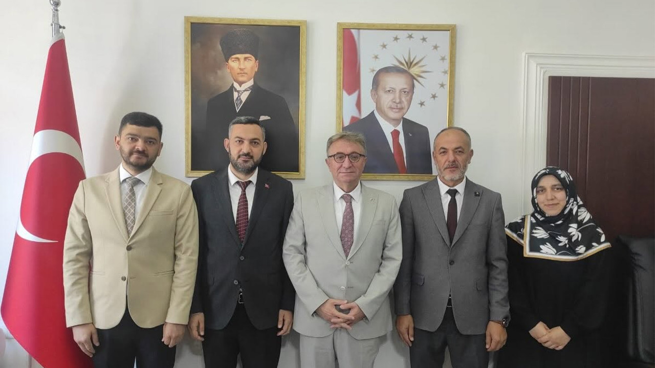 İlçe Müftüsü Arpacı’dan Kaymakam Helvacı’ya ziyaret