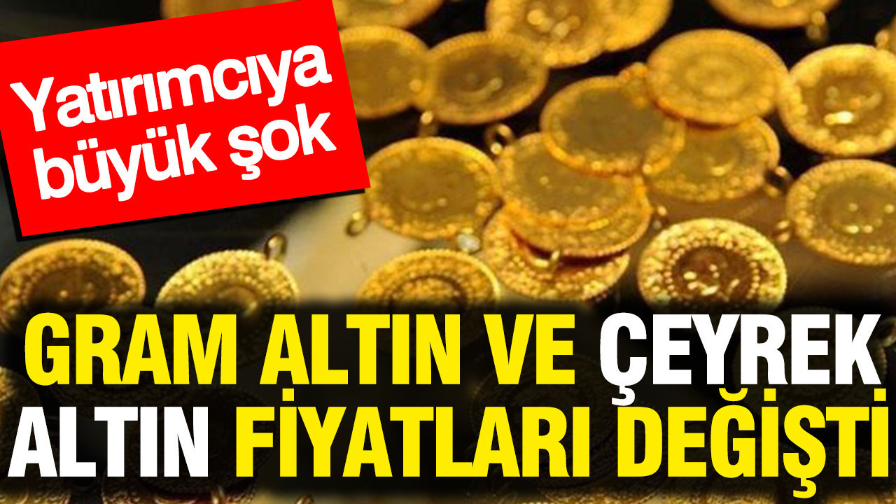 Kapalıçarşı'da akşam gram altın, çeyrek altın ne kadar oldu? (31 Ağustos 2026)