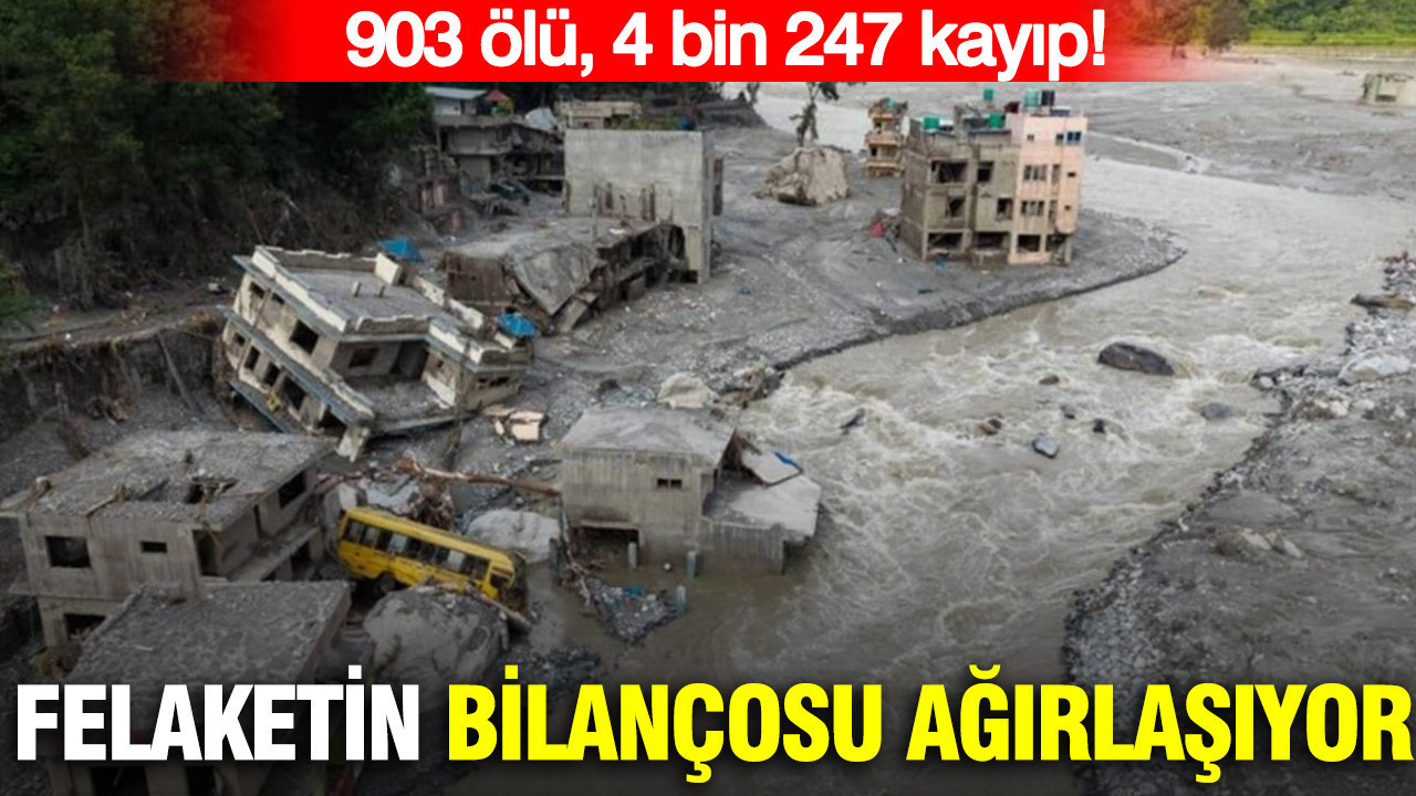 Nepal’de felaketin bilançosu ağırlaşıyor: 903 ölü, 4 bin 247 kayıp