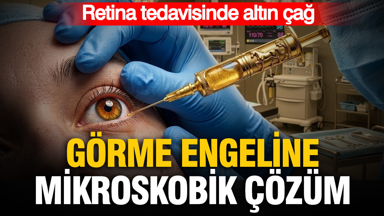 Retina tedavisinde altın çağ: Görme engeline mikroskobik çözüm
