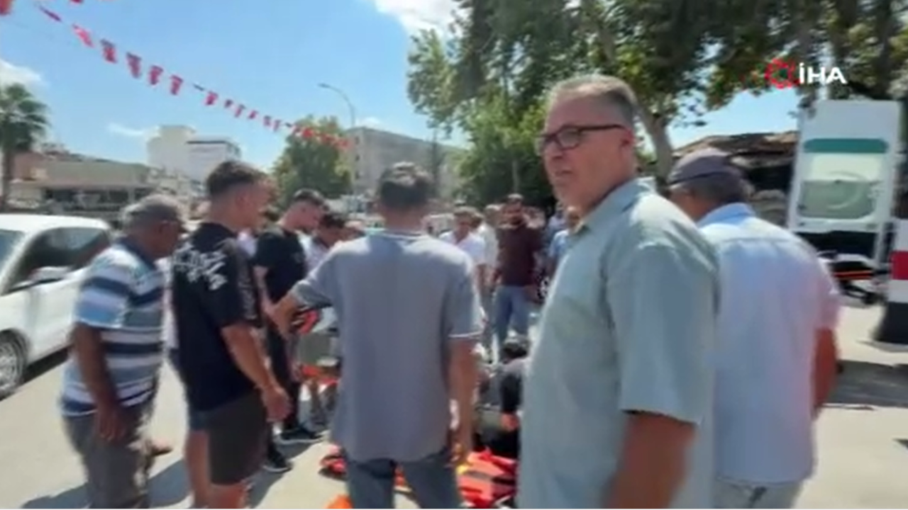 Serik’te hafif ticari araç ile motosiklet çarpıştı: 1 yaralı