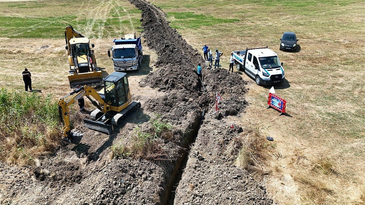 Tekirdağ’da 30 yıllık su sorunu bir haftada çözüme kavuşturuldu