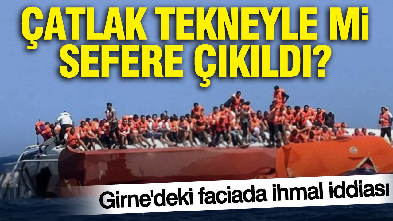 Girne'deki faciada ihmal iddiası: Çatlak tekneyle mi sefere çıkıldı?