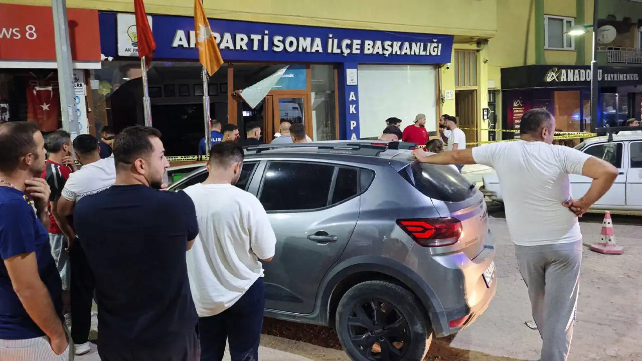 Kontrolden çıktı AK Parti binasına girdi