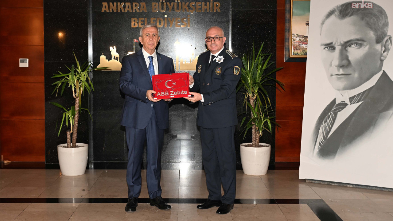 Mansur Yavaş Ankara zabıtasıyla buluştu: “Zor bir görev ifa ediyorsunuz”