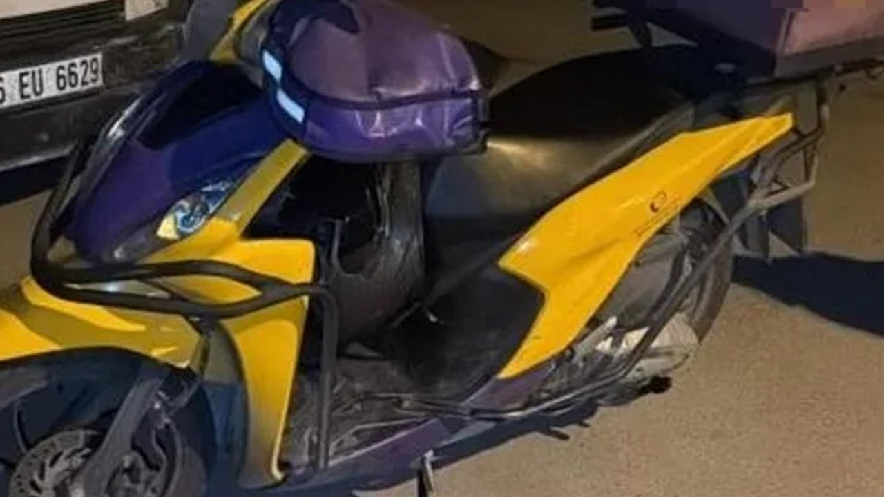 Bolu’da taksi ile moto kurye çarpıştı: 1 yaralı