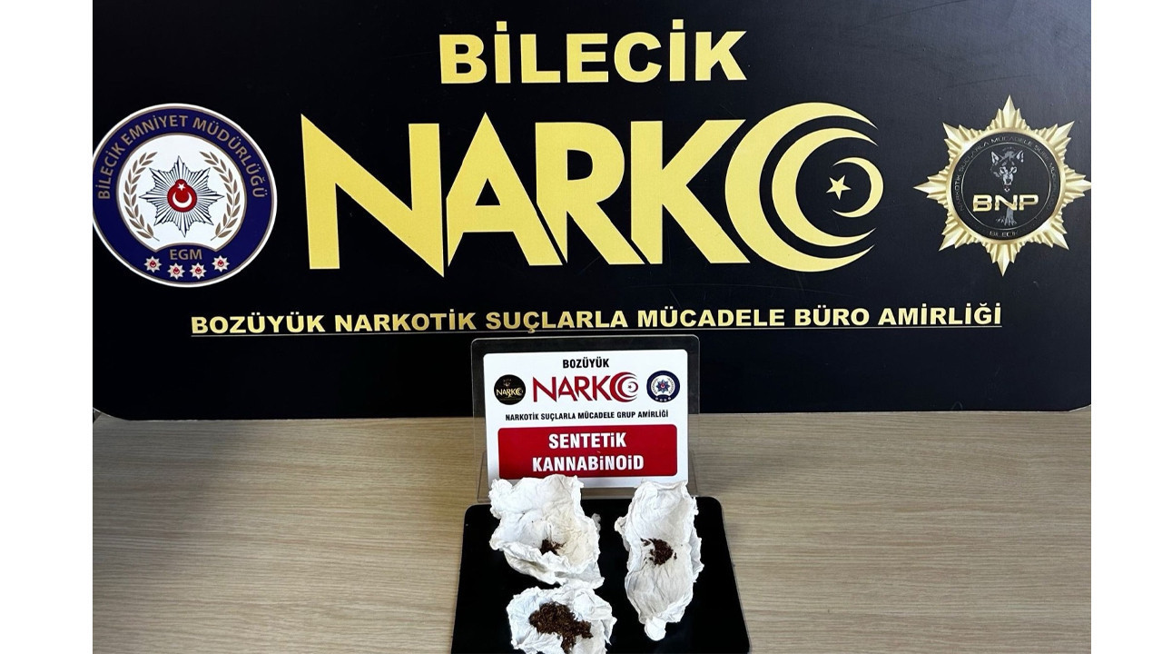 Bozüyük’te narkotik ekipleri bonzai ele geçirdi