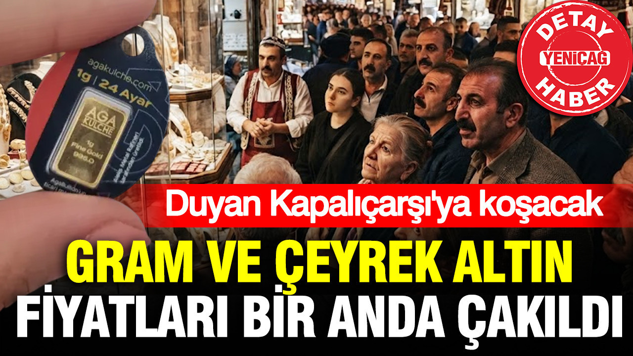 Kapalıçarşı'da altın fiyatları ne kadar? Gram altın, çeyrek altın kaç TL oldu? (2 Eylül Çarşamba)