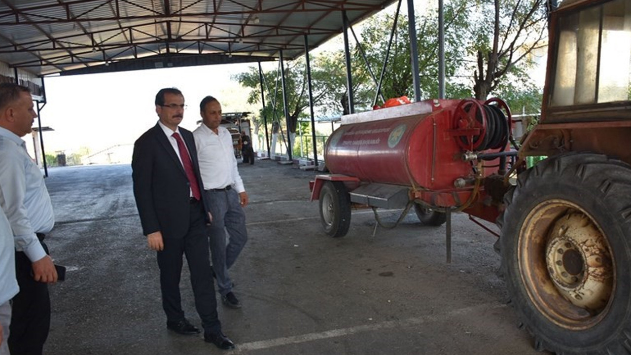 Salihli’de orman yangını tedbirleri