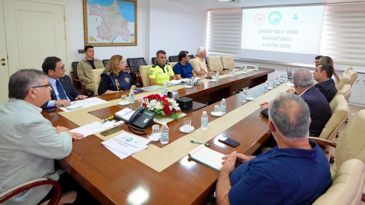Sinop SEV Yarı Maratonu için hazırlıklar başladı: 322 sporcu başvuru yaptı