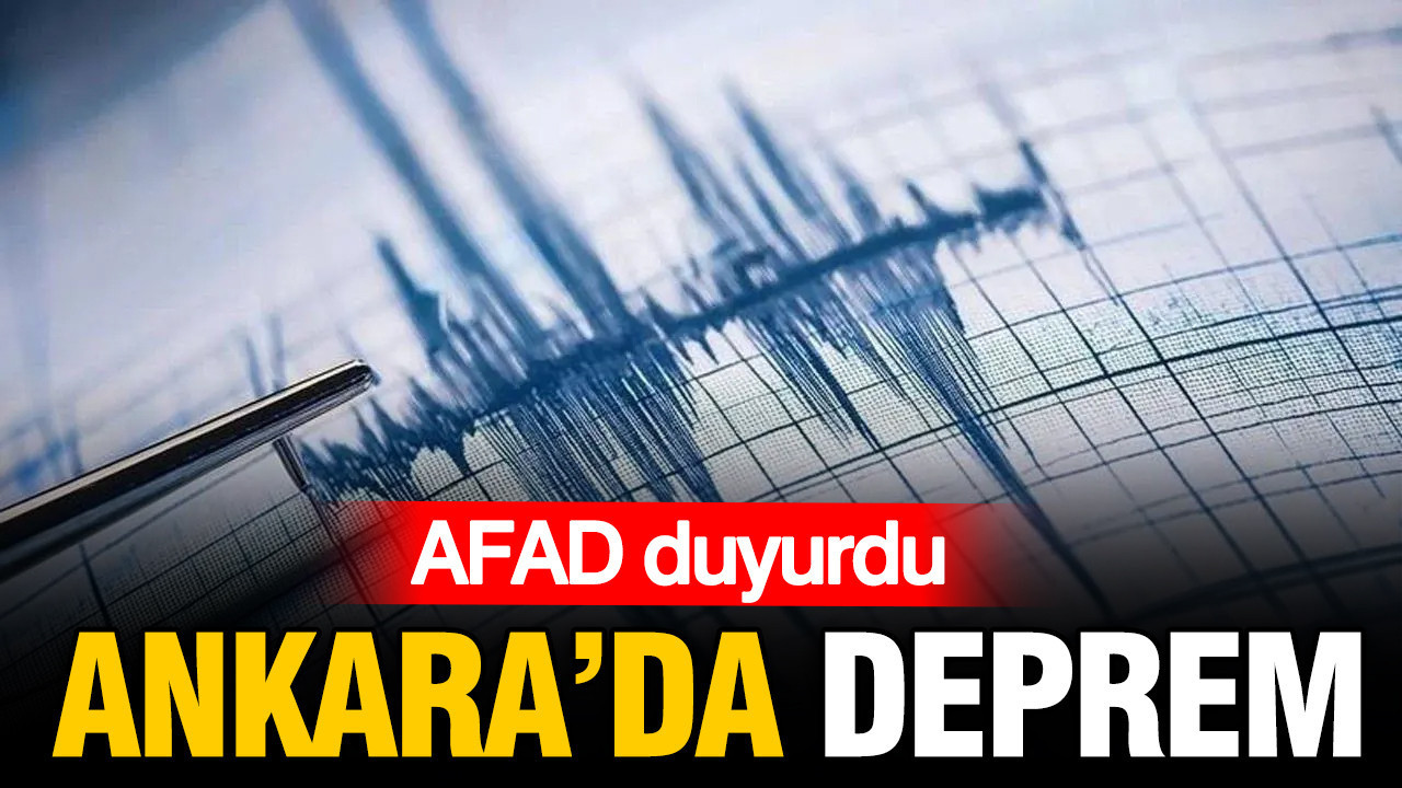 Ankara'da deprem oldu (3 Eylül 2026)