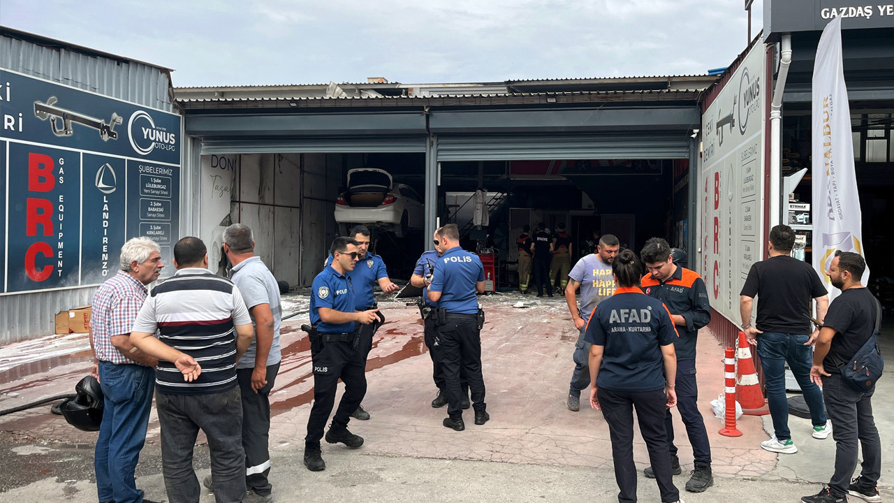 Edirne’de LPG tankı bomba gibi patladı: Bakım yaparken alevlerin arasında kaldılar