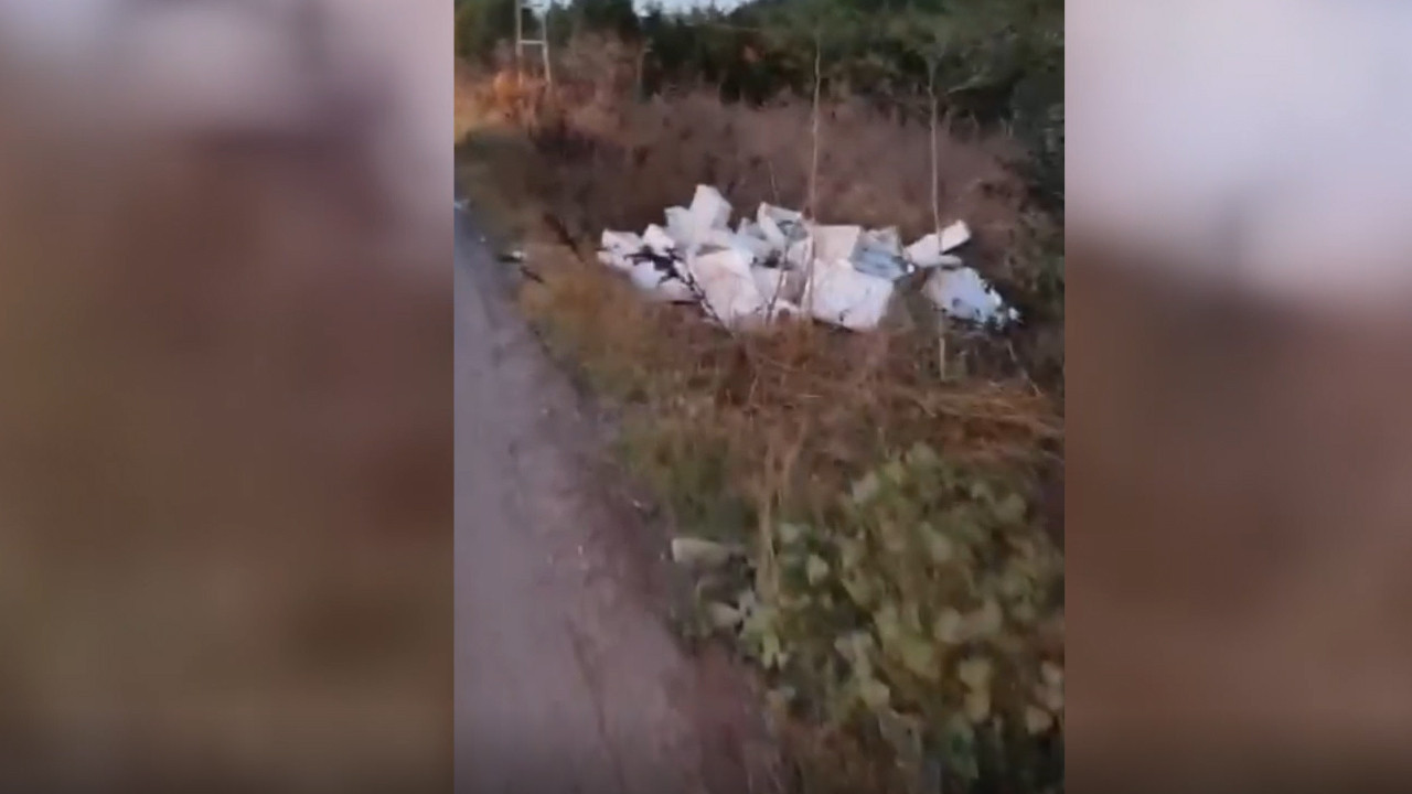 Plaka belirlendi: Zabıta devreye girdi: Kilolarca balığı yola döken kişi cezalandırıldı