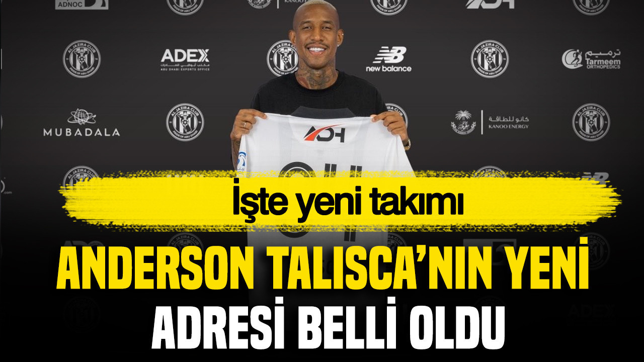 Anderson Talisca'nın yeni adresi belli oldu: İşte yeni takımı