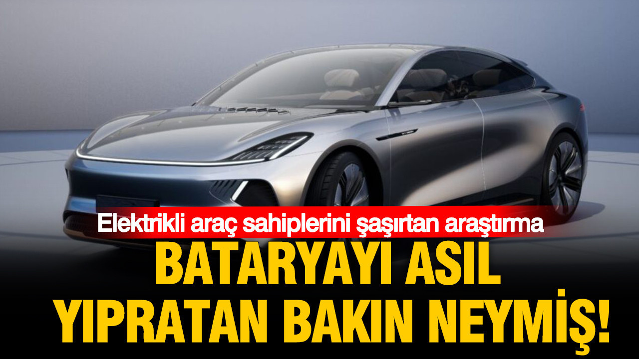 Elektrikli araç sahiplerini şaşırtan araştırma