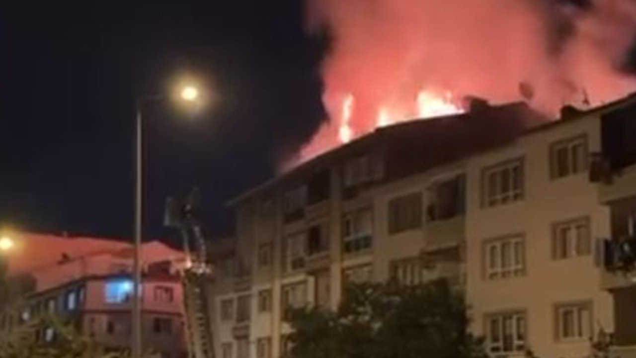 Ankara'da korkutan yangın