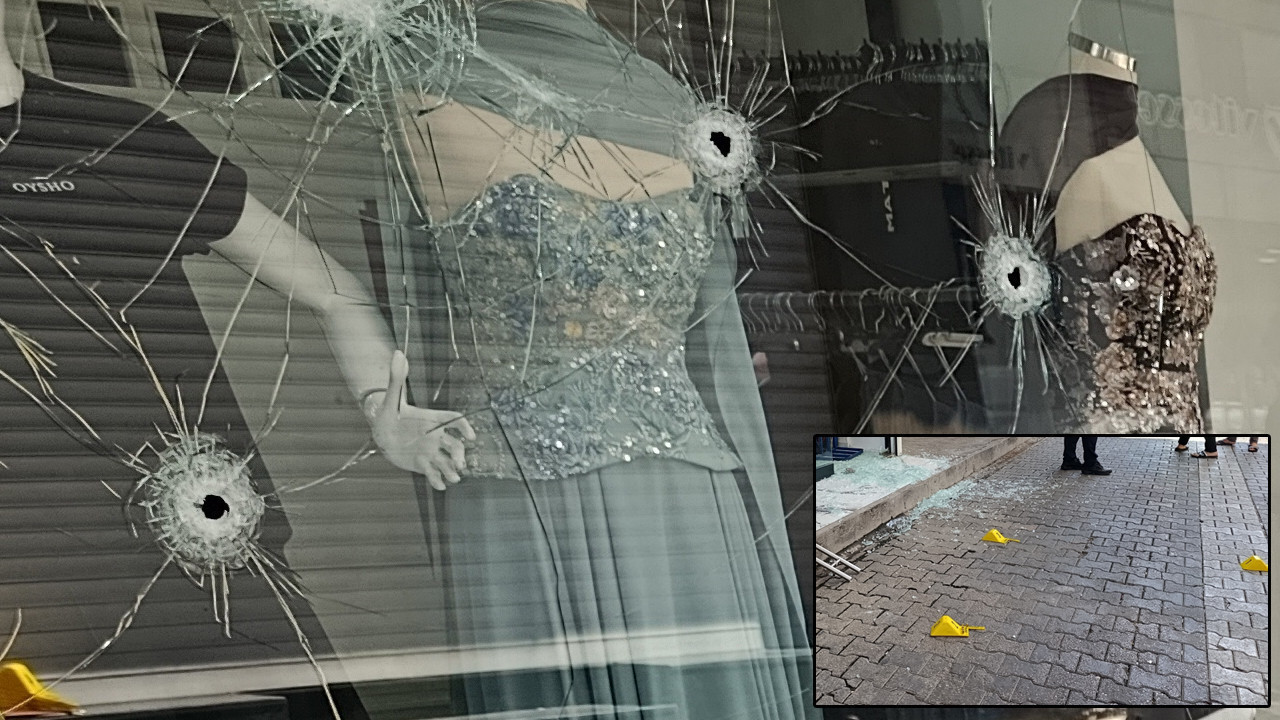 Giyim mağazısını kurşun yağmuruna tuttular: Polis her yerde onları arıyor