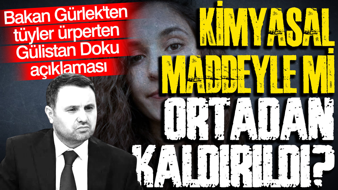 Akın Gürlek'ten tüyler ürperten Gülistan Doku açıklaması: Kimyasal maddeyle...