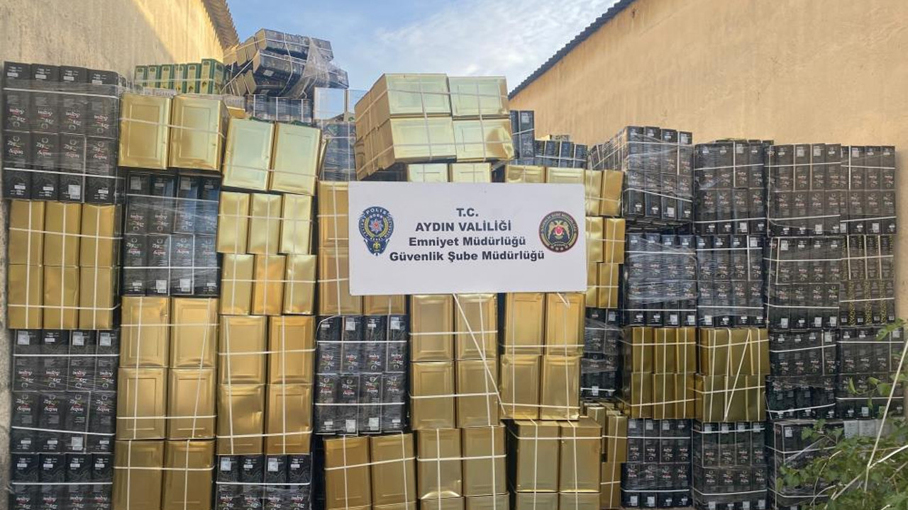 Aydın’da sahtecilik operasyonu: 4 bin 63 litre tağşiş yağ ele geçirildi