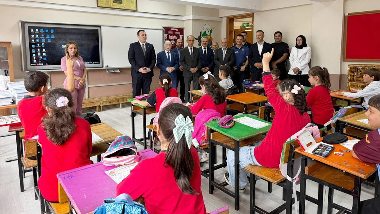 Şalpazarı’nda 750 öğrenci için zil çaldı