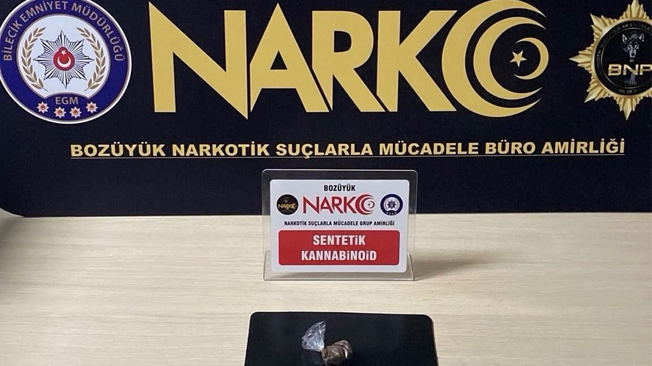 Bozüyük’te narkotik ekipleri uyuşturucuya geçit vermedi