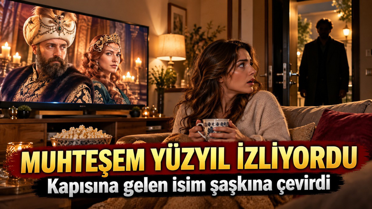 Muhteşem Yüzyıl izliyordu: Kapısına gelen isim şaşkına çevirdi