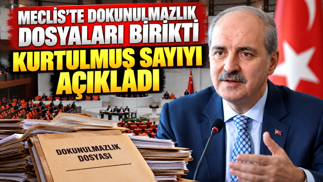 Meclis’te dokunulmazlık dosyaları birikti: Kurtulmuş sayıyı açıkladı