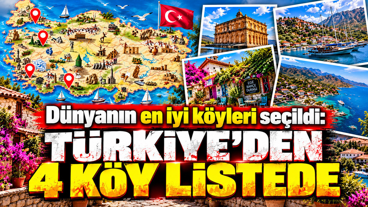 Dünyanın en iyi köyleri seçildi: Türkiye'den 4 köy listede