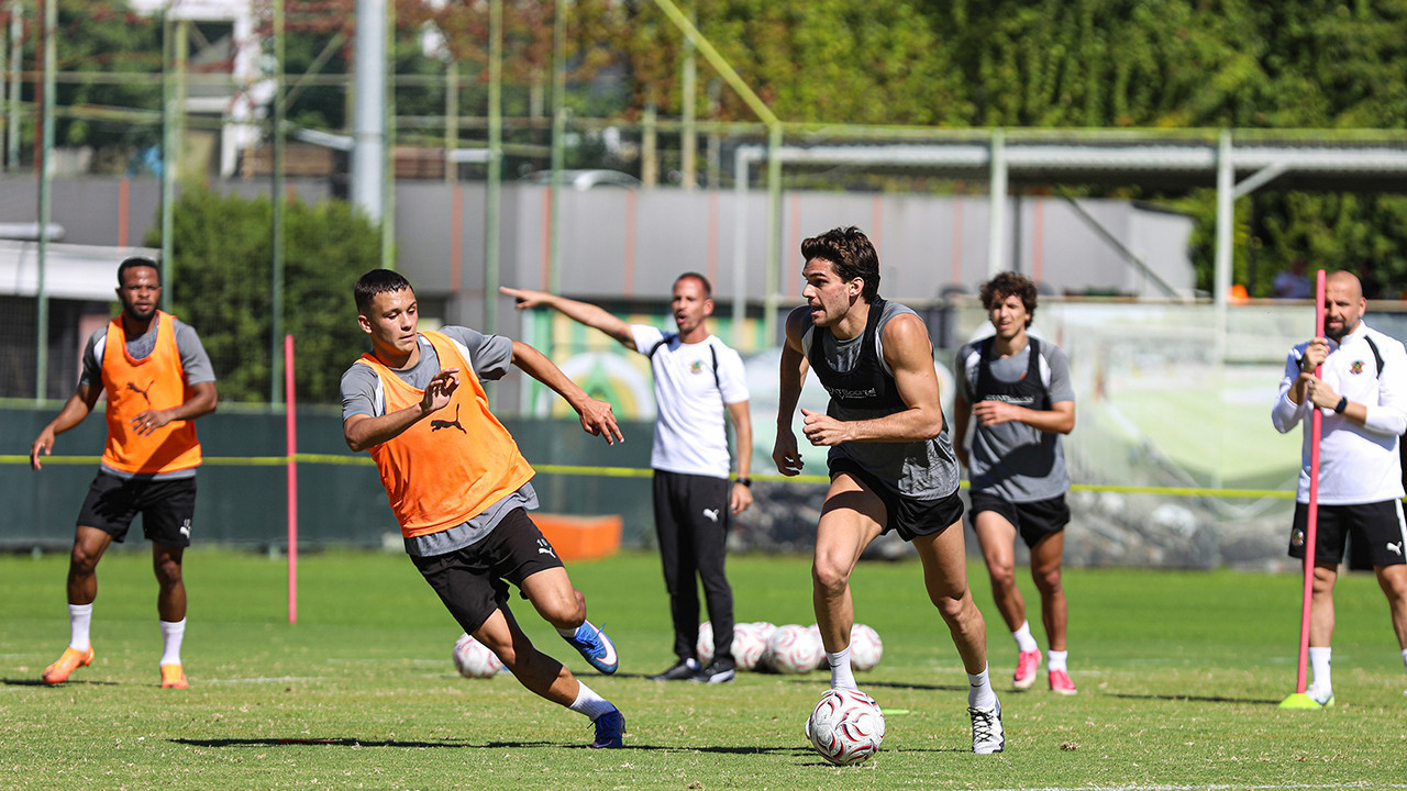 Corendon Alanyaspor Kocaelispor maçının hazırlıklarını sürdürdü