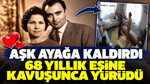 Aşk ayağa kaldırdı: 68 yıllık eşine kavuşunca yürüdü
