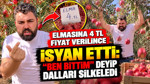 Elmasına 4 TL fiyat verilince isyan etti: "Ben bittim" deyip dalları silkeledi