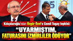 Kılıçdaroğlu'ndan Özgür Özel'e Cemil Tugay tepkisi: Uyarmıştım, faturasını İzmirliler ödüyor