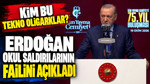 Erdoğan okul saldırılarının failini açıkladı: Kim bu tekno oligarklar?