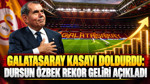 Galatasaray kasayı doldurdu: Dursun Özbek rekor geliri açıkladı