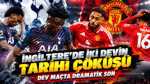 İngiltere'de iki devin tarihi çöküşü: Manchester United 1-1 Tottenham