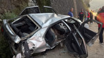Artvin'de cenaze dönüşü trafik kazası: 2 yaralı