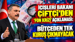Bakan Çiftçi'den 'fon krizi' açıklaması: Bütçeden tek kuruş çıkmayacak
