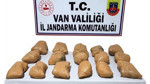 Van'da toprağa gizlenmiş 22 kilo uyuşturucu ele geçirildi