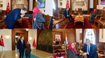 Vali Şahin şehit annesi Kâtibe Komut'u misafir etti
