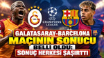 Yapay zeka Galatasaray-Barcelona maçının sonucunu tahmin etti