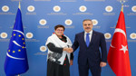 Bakan Fidan, AKPM Başkanı Bayr'ı kabul etti