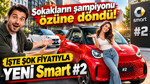 Sokakların şampiyonu özüne döndü! İşte şok fiyatıyla yeni Smart #2