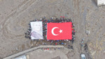 Erzurum'da 277 kişi Cumhuriyet Bayramı için Palandöken'in zirvesine tırmandı