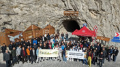 Kemaliye’de 1. Karanlık Kanyon Taşyolu Yürüyüşü düzenlendi