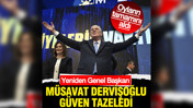 Müsavat Dervişoğlu yeniden Genel Başkan seçildi
