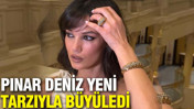 Pınar Deniz yeni tarzıyla b&uuml;y&uuml;ledi