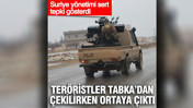 Ter&ouml;ristler Tabka&rsquo;dan &ccedil;ekilirken ortaya &ccedil;ıktı: Suriye y&ouml;netimi sert tepki g&ouml;sterdi